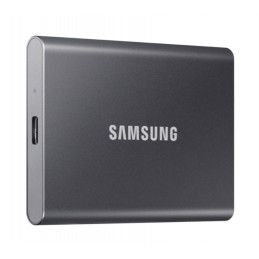 Samsung MU-PC1T0T/WW Portable SSD T7 USB 3.2 1TB Silver | Portable SSD | T7 | 1000 GB | USB 3.2 | Silver