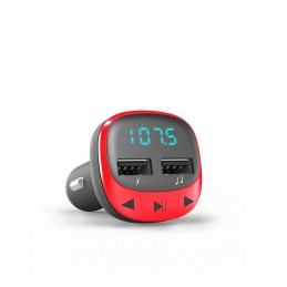 Energy Sistem Car FM Transmitter , Red