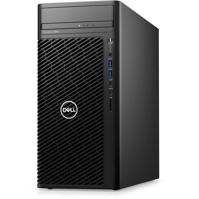 PC|DELL|Precision|3660|Business|Tower|CPU Core i7|i7-13700|2100 MHz|RAM 32GB|DDR5|4400 MHz|SSD 1TB|Graphics card Nvidia T1000|4G